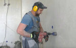 How to install a socket into a concrete wall with your own hands