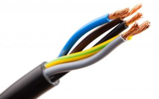 Which cable is best to use for wiring in an apartment