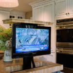 Fernseher in der Küche