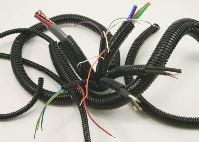 Kabel für die elektrische Verkabelung