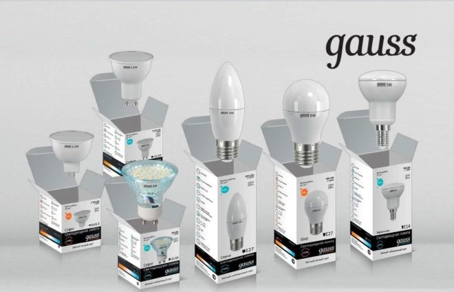 LED Gauss-lampen