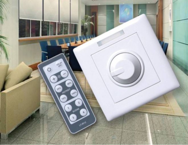 dimmer with remote control