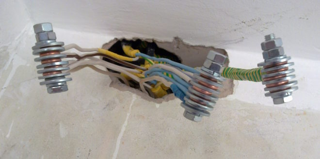 bolted wire connection