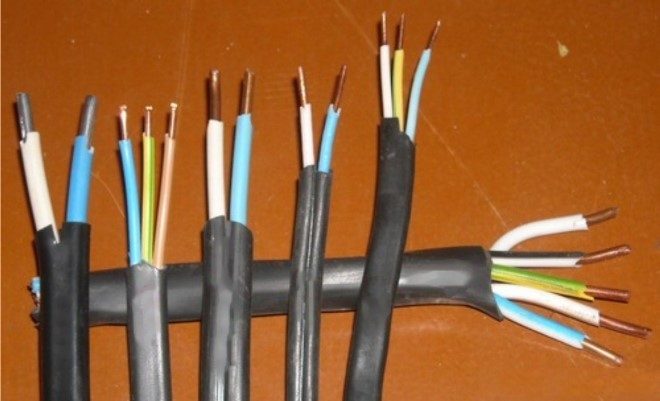 Wires for apartment wiring