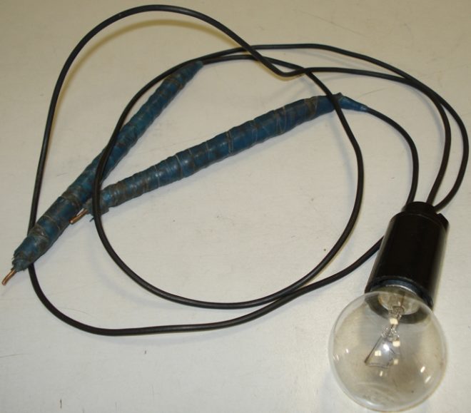 Electrician control lamp