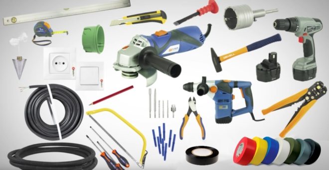 Tools required for installation