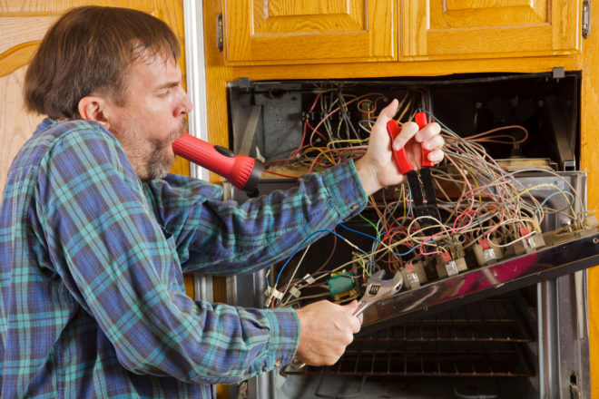 Self-repair of electrical wiring