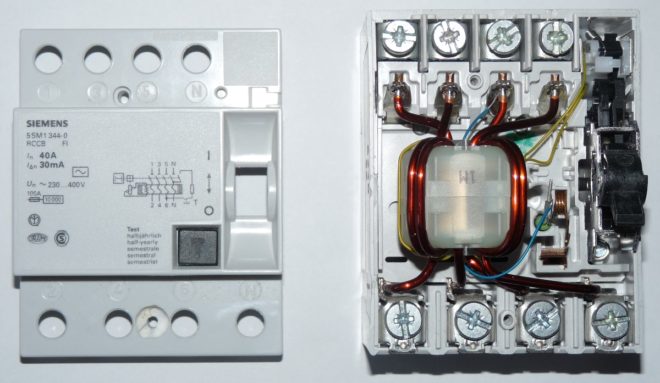 Internal structure of the RCD
